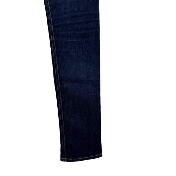 Rag and Bone High Rise Skinny Leg Jeans Dark Blue Wash Stretch Denim 25 - Picture 13 of 16
